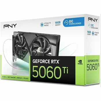 Graphics card PNY VCG5060T16DFXPB1-O geforce rtx 5060 ti 16 GB