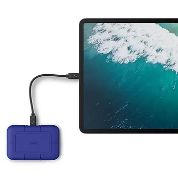 External Hard Drive LaCie THUNDERBOLT 5 Blue 2 TB SSD