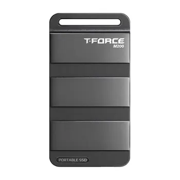 External Hard Drive Team Group T-FORCE M200 Black SSD 1 TB SSD