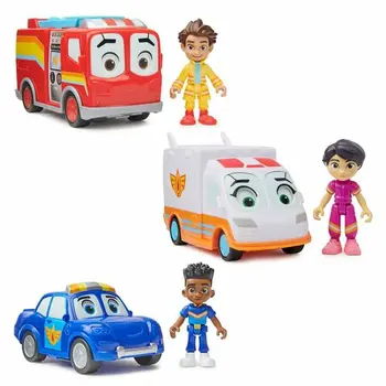 Playset Spin Master Firebuds 2 Pieces Figure Vehicle 17,78 x 21,59 x 7,62 cm