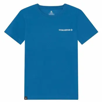 Children’s Short Sleeve T-Shirt Converse Field Surplus Blue