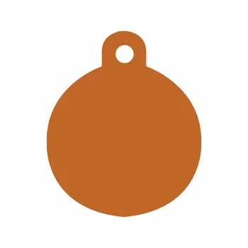 Identification plate Imarc Circle Orange