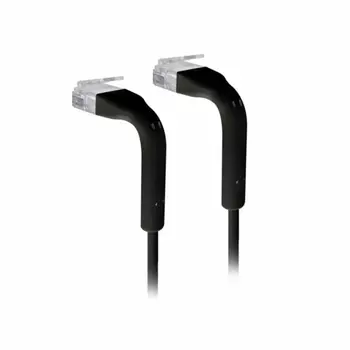 UTP Category 6 Rigid Network Cable UBIQUITI U-CABLE-PATCH-RJ45-BK