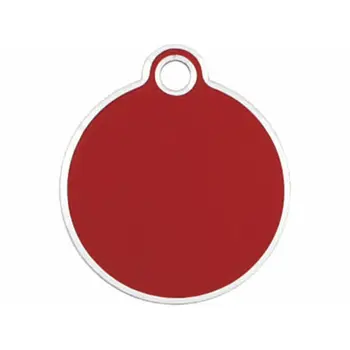 Identification plate Imarc Circle Red