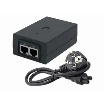 PoE Injector UBIQUITI POE-48 Gigabit Ethernet 24 W Black
