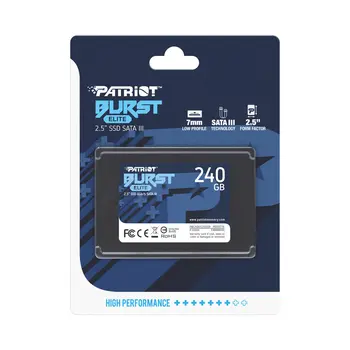 Hard Drive Patriot Memory Burst Elite 240 GB 240 GB SSD