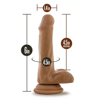 Realistic Dildo Blush Dr Skin TPE Ø 3,5 cm (12 cm) (16,5 cm)