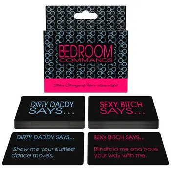 Card Game with Sex Commands Kheper Games