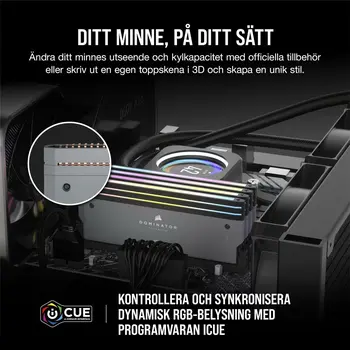 RAM Memory Corsair 64 GB DDR5 SDRAM DDR5 6000 MHz cl30