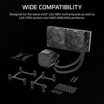 Liquid Refrigeration Kit Corsair NAUTILUS 240 RS