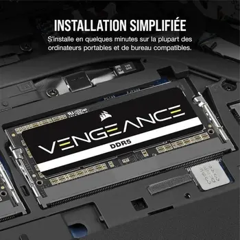 Memory slots Corsair 16 GB DDR5 SDRAM DDR5 5200 MHz
