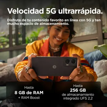 Smartphone Motorola G35 5G 6,72" Unisoc 8 GB RAM 256 GB Black Grey