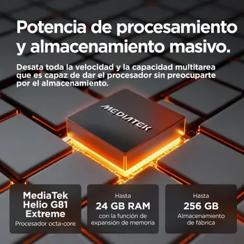 Smartphone Motorola PB6E0019ES 6,72" 8 GB RAM 256 GB Orange
