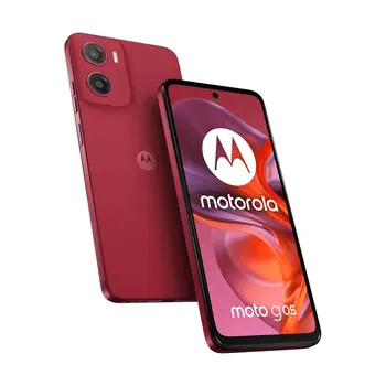 Smartphone Motorola moto g05 6,67" Octa Core 4 GB RAM 256 GB Red