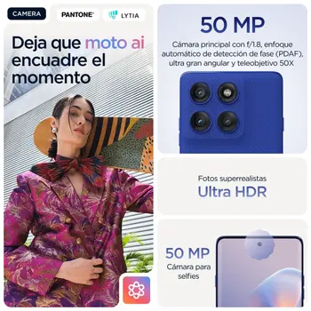 Smartphone Motorola edge 60 pro 6,67" 12 GB 512 GB Blue
