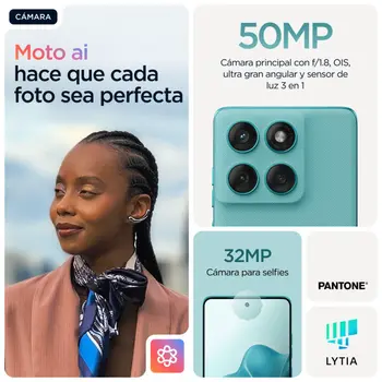 Smartphone Motorola edge 60 fusion 6,67" 8 GB RAM 256 GB Turquoise