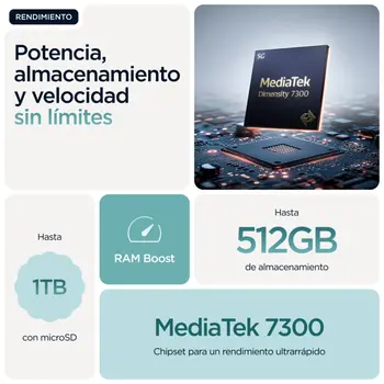 Smartphone Motorola edge 60 fusion 6,67" 8 GB RAM 256 GB Turquoise