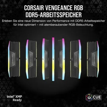 RAM Memory Corsair 16 GB DDR5 SDRAM DDR5 5200 MHz CL40