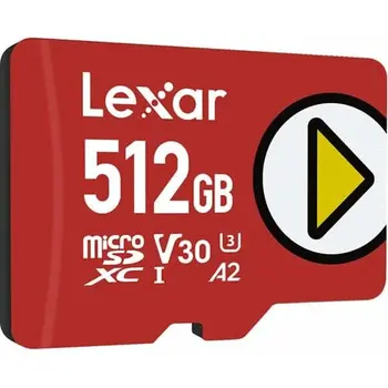 Micro SD Card Lexar LMSPLAY512G-BNNNG 512 GB
