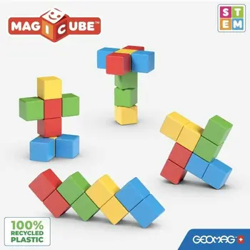 Construction set Geomag Magicube Recycled Creative Set