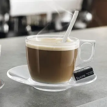 Set of Mugs Arcoroc Voluto Transparent