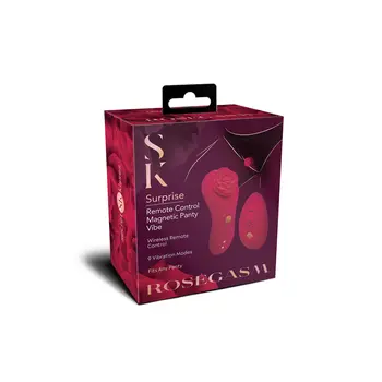 Vibrator Secret Kisses RoseGasm Red