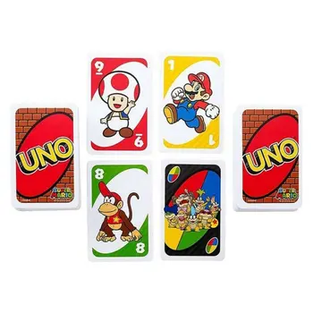 Card Game UNO Super Mario Mattel DRD00