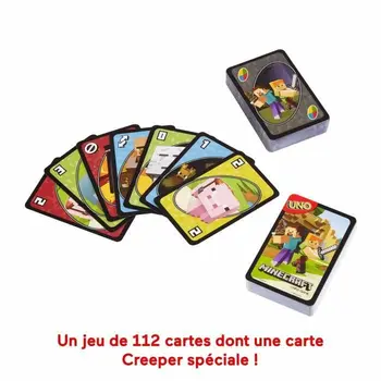Board game Mattel Uno Minecraft