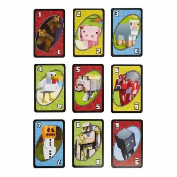 Board game Mattel Uno Minecraft