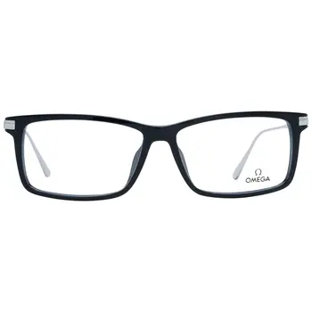 Men' Spectacle frame Omega OM5014-58001 Black ø 58 mm