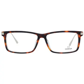 Men' Spectacle frame Omega OM5014-58056 Brown ø 58 mm