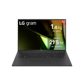 Laptop LG 17Z90S-G.AA79B 17" Intel Core Ultra 7 155H 16 GB RAM 1 TB SSD Spanish Qwerty