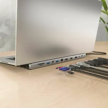 USB Hub Aisens Black 100 W 50 W