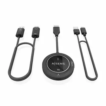 HDMI Cable Aisens ASWL-H2K30M002-BK Black