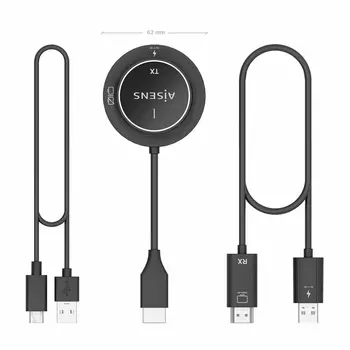 HDMI Cable Aisens ASWL-H2K30M002-BK Black
