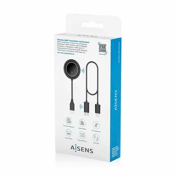 HDMI Cable Aisens ASWL-H2K30M002-BK Black