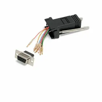 Adapter RJ45 DB-9 Startech GC98FF Black