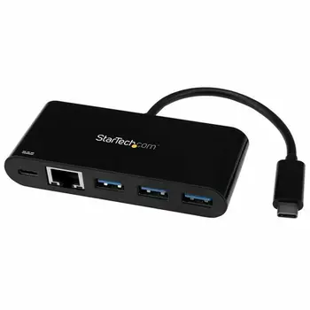 USB Hub Startech HB30C3AGEPD Black