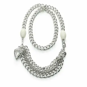 Ladies' Necklace Folli Follie 4N0F047W 70 cm