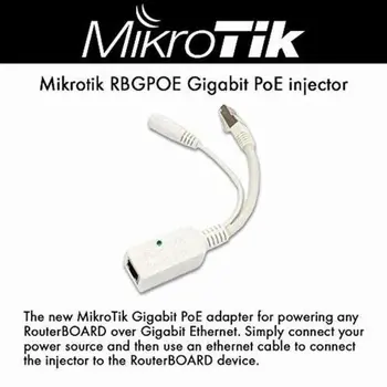 PoE Injector Mikrotik RBGPOE Gigabit Ethernet