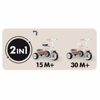 Tricycle Smoby Be move Beige