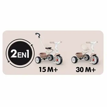 Tricycle Smoby Metallic