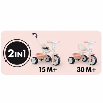 Tricycle Smoby Be Move Pink