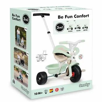 Tricycle Smoby Metallic