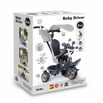 Tricycle Smoby Metallic