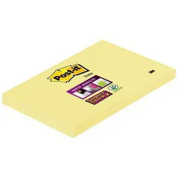 Sticky Notes Post-it CANARY YELLOW 7,6 X 12,7 cm Yellow (76 x 127 mm) (12 Units)