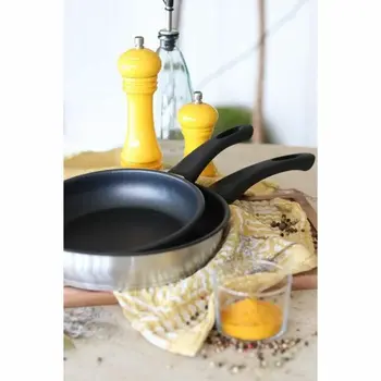 Pan Menastyl Steel Stainless steel Ø 28 cm