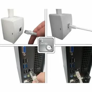 UTP Category 6 Rigid Network Cable Lineaire White 5 m