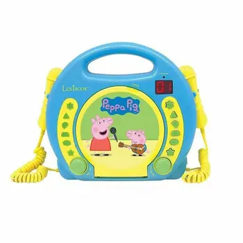 Player Lexibook Peppa Pig CD Karaoke Microphone x 2