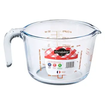 Measuring Jug Ô Cuisine Transparent Glass